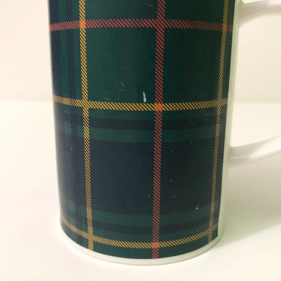 Lot of 2 Dunoon Scotland Mugs Coffee Cups Tartan Plaid - Picture 8 of 16